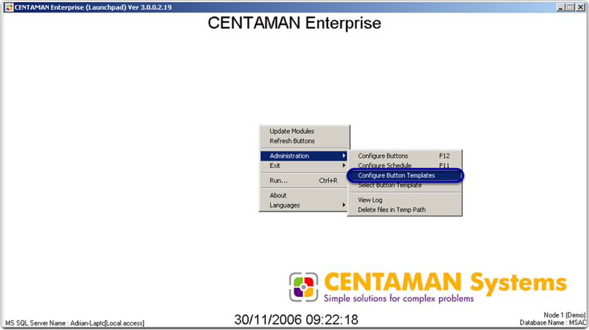 Enterprise: How do I create a Launchpad Button Template?