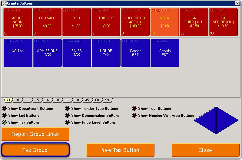 Enterprise how do i edit my tax rates 