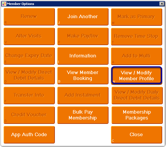 Enterprise: How do I modify Member Profile Details?