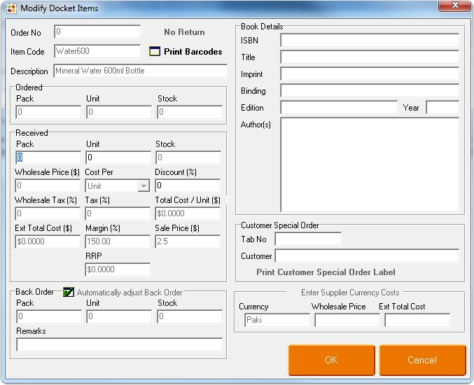 Enterprise: How do I create a Delivery Docket?