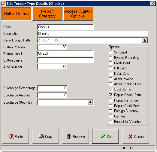 Enterprise: Finance Basics - Tender Types