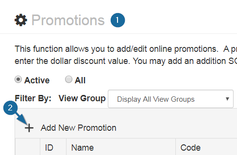 Outbound/Ascent: Promotions - How to Set Up an Extended Promotional ...
