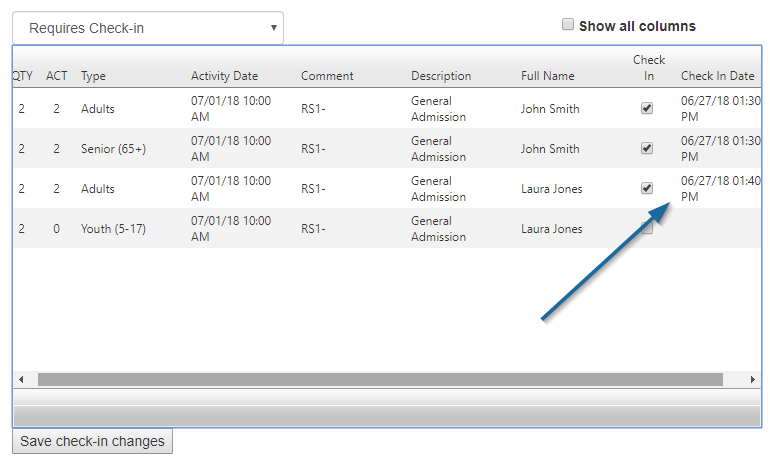 Outbound/Ascent: How to Check In Customers in Outbound or Ascent